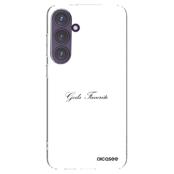 Picasee διαφανής θήκη σιλικόνης Samsung Galaxy S24+ S926B 5G - Gods Favorite