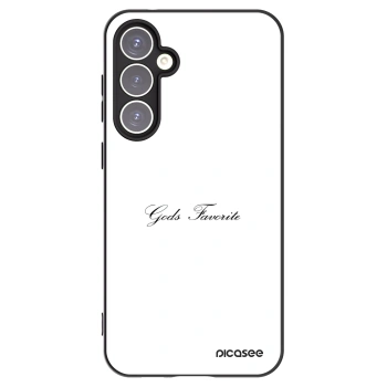 Picasee Μαύρη θήκη σιλικόνης για Samsung Galaxy S23 FE S711B - Gods Favorite