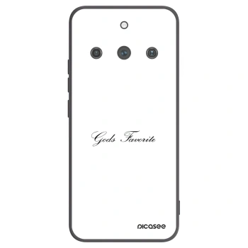 Picasee Μαύρη θήκη σιλικόνης για Realme 11 Pro+ - Gods Favorite