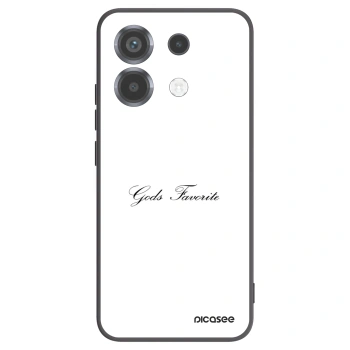 Picasee Μαύρη θήκη σιλικόνης για Xiaomi Poco X6 - Gods Favorite