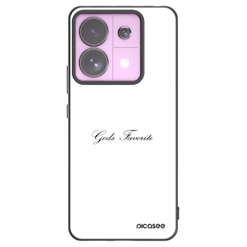 Picasee Μαύρη θήκη σιλικόνης για Xiaomi Redmi Note 13 Pro 5G - Gods Favorite