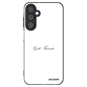 Picasee Μαύρη θήκη σιλικόνης για Samsung Galaxy A25 A256B 5G - Gods Favorite