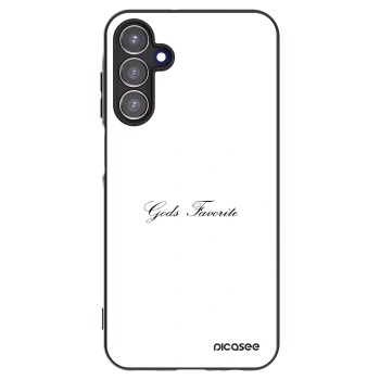 Picasee Μαύρη θήκη σιλικόνης για Samsung Galaxy A15 A156B 5G - Gods Favorite