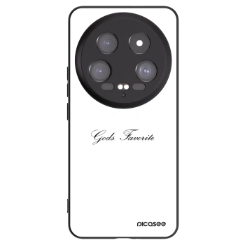 Picasee Μαύρη θήκη σιλικόνης για Xiaomi 14 Ultra - Gods Favorite