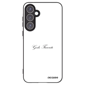 Picasee Μαύρη θήκη σιλικόνης για Samsung Galaxy A55 5G A556B - Gods Favorite