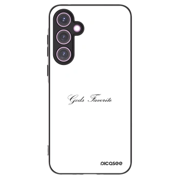 Picasee Μαύρη θήκη σιλικόνης για Samsung Galaxy A35 5G A356B - Gods Favorite
