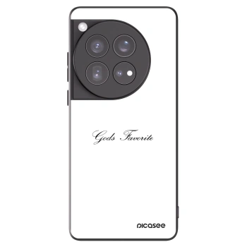 Picasee Μαύρη θήκη σιλικόνης για OnePlus 12 5G - Gods Favorite