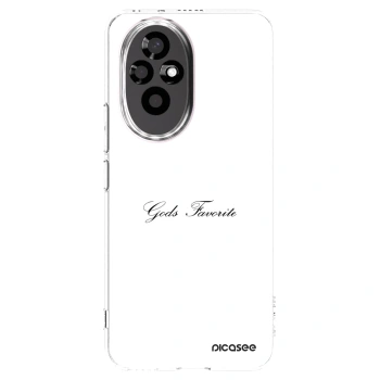 Picasee διαφανής θήκη σιλικόνης Honor 200 Pro 5G - Gods Favorite