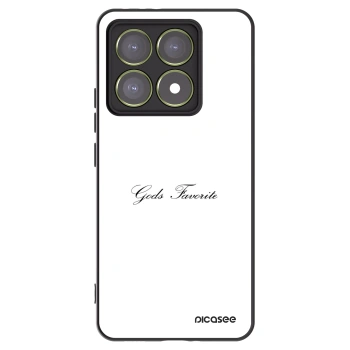 Picasee Μαύρη θήκη σιλικόνης για Xiaomi 14T - Gods Favorite