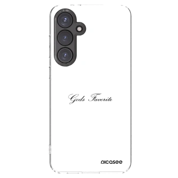 Picasee διαφανής θήκη σιλικόνης Samsung Galaxy S24 FE S721B - Gods Favorite