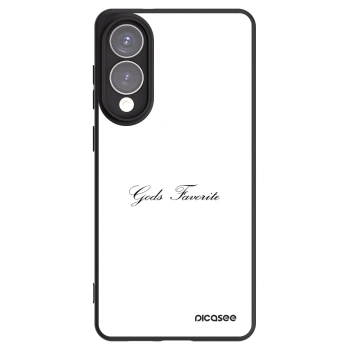 Picasee Μαύρη θήκη σιλικόνης για Samsung Galaxy S25 Edge 5G - Gods Favorite