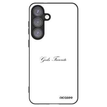 Picasee Μαύρη θήκη σιλικόνης για Samsung Galaxy S25+ 5G - Gods Favorite