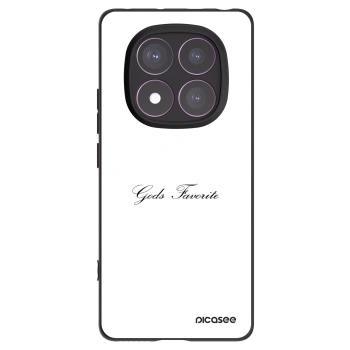 Picasee Μαύρη θήκη σιλικόνης για Xiaomi Redmi Note 14 Pro 4G - Gods Favorite