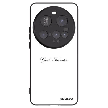 Picasee Μαύρη θήκη σιλικόνης για Xiaomi 15 Ultra - Gods Favorite