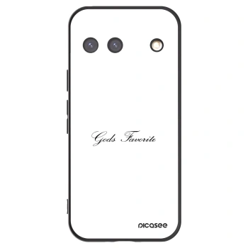 Picasee Μαύρη θήκη σιλικόνης για Google Pixel 9 - Gods Favorite