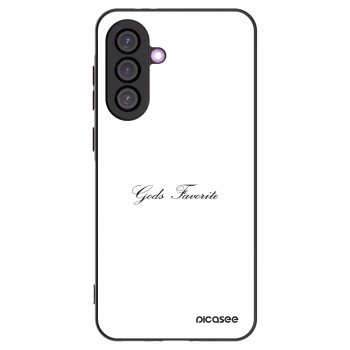 Picasee Μαύρη θήκη σιλικόνης για Samsung Galaxy A36 5G - Gods Favorite