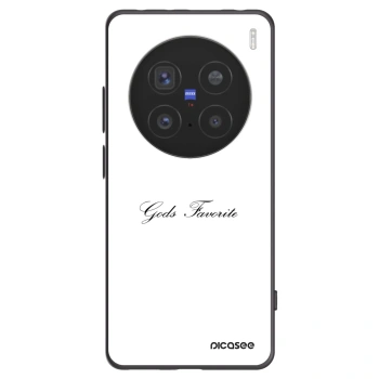 Picasee Μαύρη θήκη σιλικόνης για Vivo X200 Pro - Gods Favorite