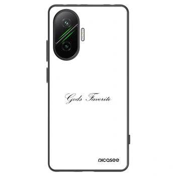 Picasee Μαύρη θήκη σιλικόνης για Xiaomi Poco F7 5G - Gods Favorite