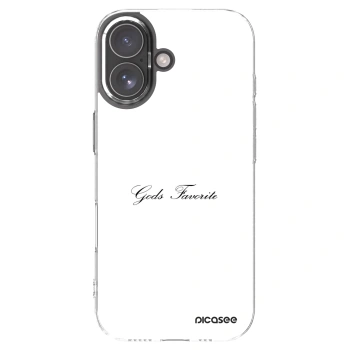 Picasee διαφανής θήκη σιλικόνης Apple iPhone 17 - Gods Favorite