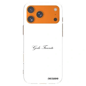 Picasee διαφανής θήκη σιλικόνης Apple iPhone 17 Pro Max - Gods Favorite