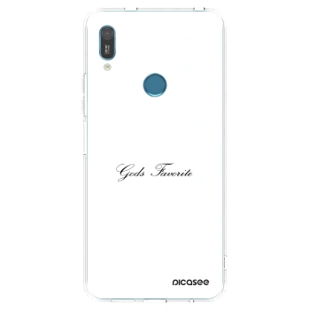 Picasee διαφανής θήκη σιλικόνης Huawei Y6 2019 - Gods Favorite