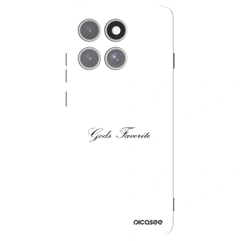 Picasee Μαύρη θήκη σιλικόνης για Motorola Edge 60 Pro - Gods Favorite