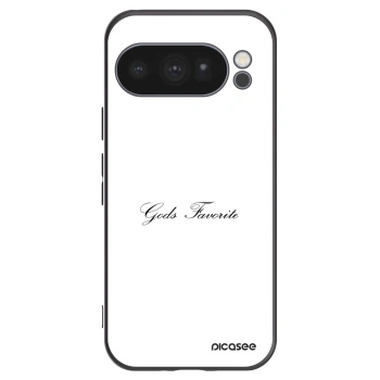 Picasee Μαύρη θήκη σιλικόνης για Google Pixel 10 Pro - Gods Favorite
