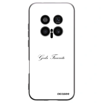 Picasee Μαύρη θήκη σιλικόνης για Honor Magic8 Pro 5G - Gods Favorite