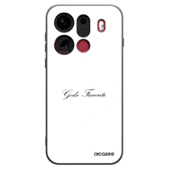 Picasee Μαύρη θήκη σιλικόνης για OPPO Find X9 Pro - Gods Favorite