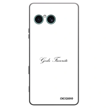 Picasee Μαύρη θήκη σιλικόνης για Sony Xperia 10 VII - Gods Favorite