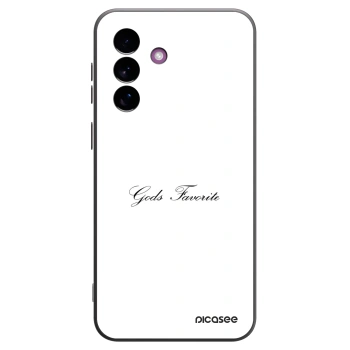 Picasee Μαύρη θήκη σιλικόνης για Samsung Galaxy A37 - Gods Favorite