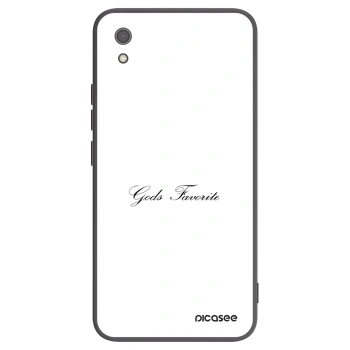 Picasee Μαύρη θήκη σιλικόνης για Xiaomi Redmi 7A - Gods Favorite