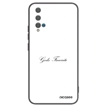 Picasee Μαύρη θήκη σιλικόνης για Huawei Nova 5T - Gods Favorite
