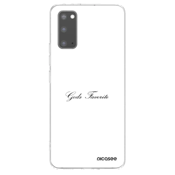 Picasee διαφανής θήκη σιλικόνης Samsung Galaxy S20 G980F - Gods Favorite