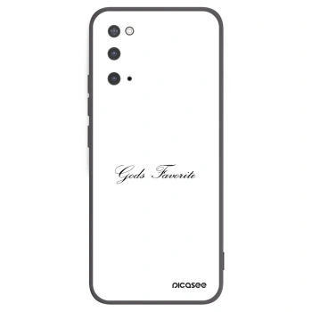 Picasee Μαύρη θήκη σιλικόνης για Samsung Galaxy S20 G980F - Gods Favorite