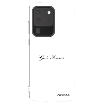 Picasee διαφανής θήκη σιλικόνης Samsung Galaxy S20 Ultra 5G G988F - Gods Favorite