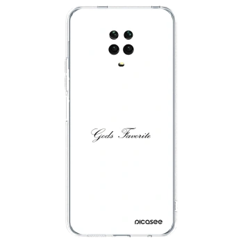 Picasee διαφανής θήκη σιλικόνης Xiaomi Redmi Note 9 Pro - Gods Favorite