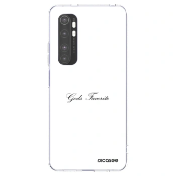 Picasee διαφανής θήκη σιλικόνης Xiaomi Mi Note 10 Lite - Gods Favorite