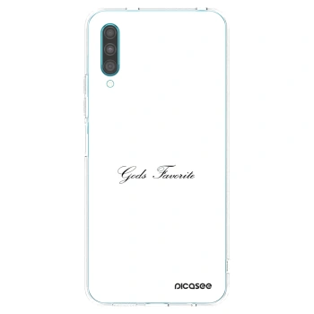 Picasee διαφανής θήκη σιλικόνης Samsung Galaxy A30s A307F - Gods Favorite