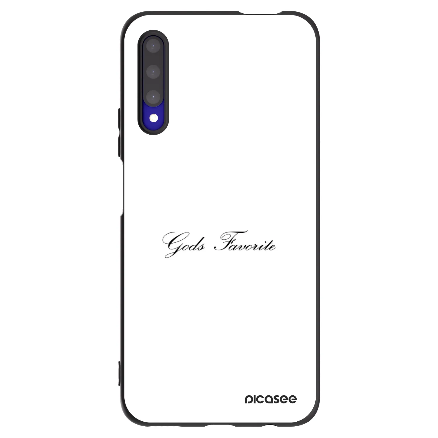Picasee Μαύρη θήκη σιλικόνης για Honor 9X Pro - Gods Favorite