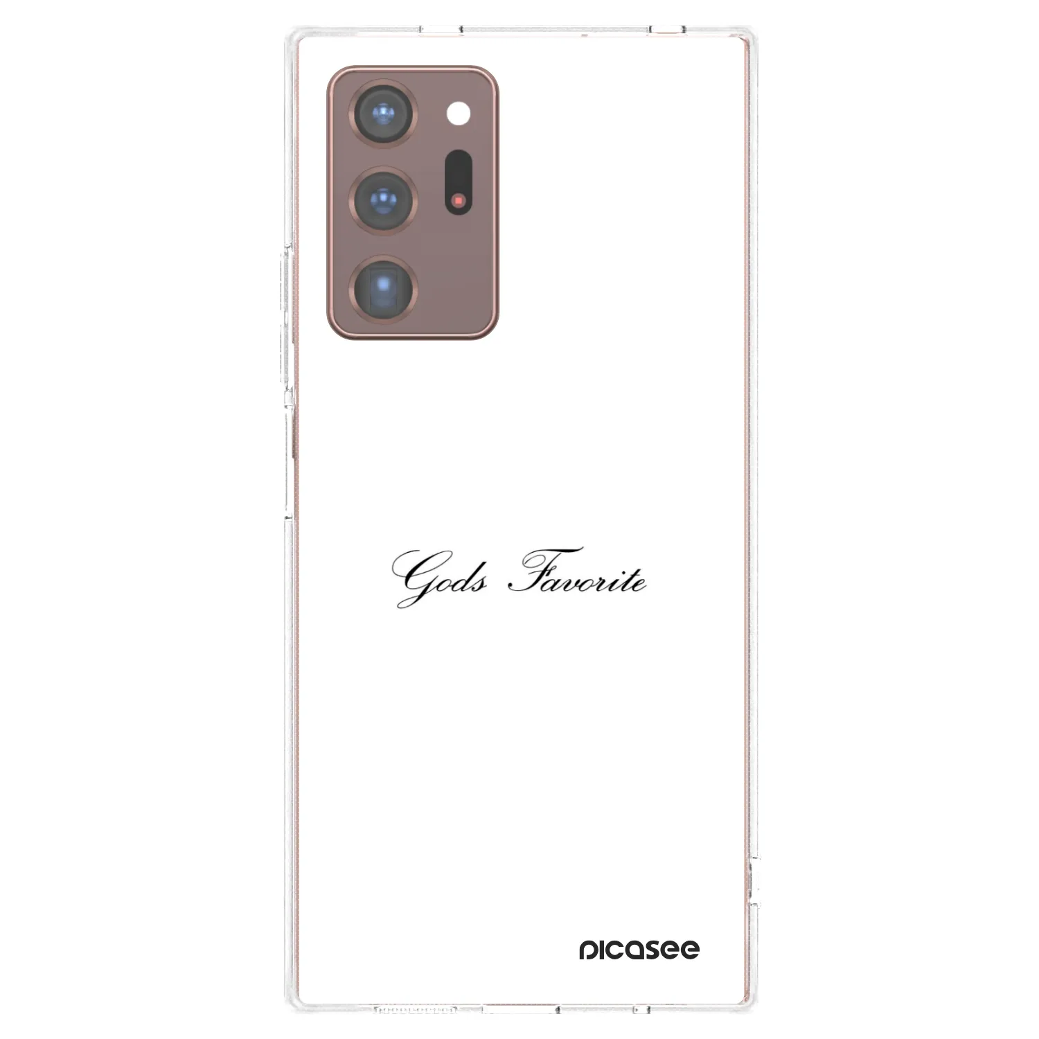 Picasee διαφανής θήκη σιλικόνης Samsung Galaxy Note 20 Ultra - Gods Favorite