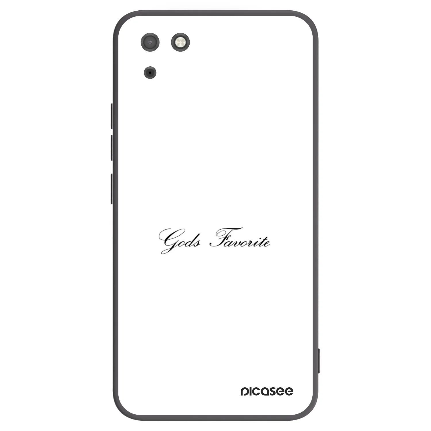Picasee Μαύρη θήκη σιλικόνης για Huawei Y5P - Gods Favorite