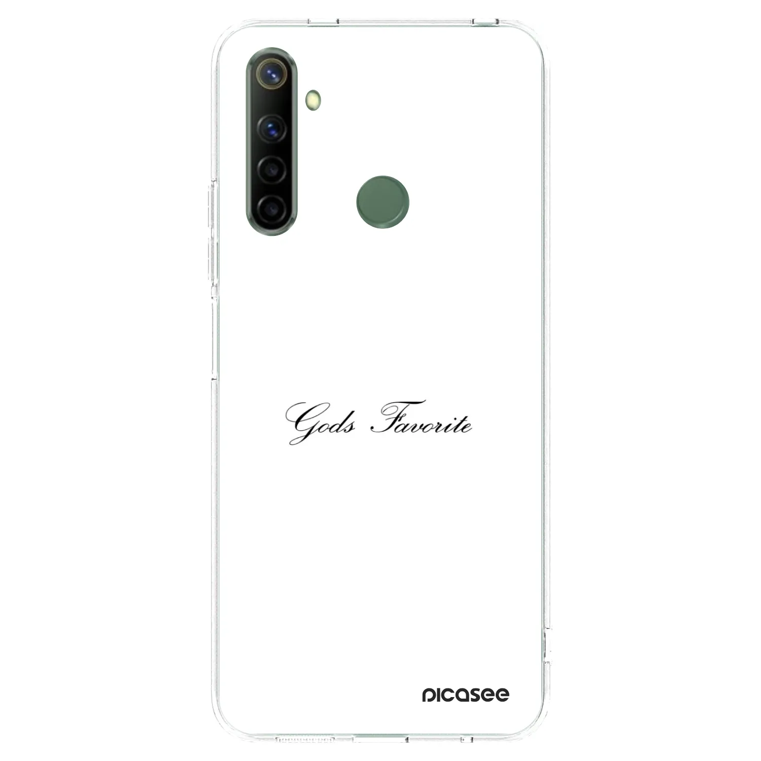 Picasee διαφανής θήκη σιλικόνης Realme 6i - Gods Favorite