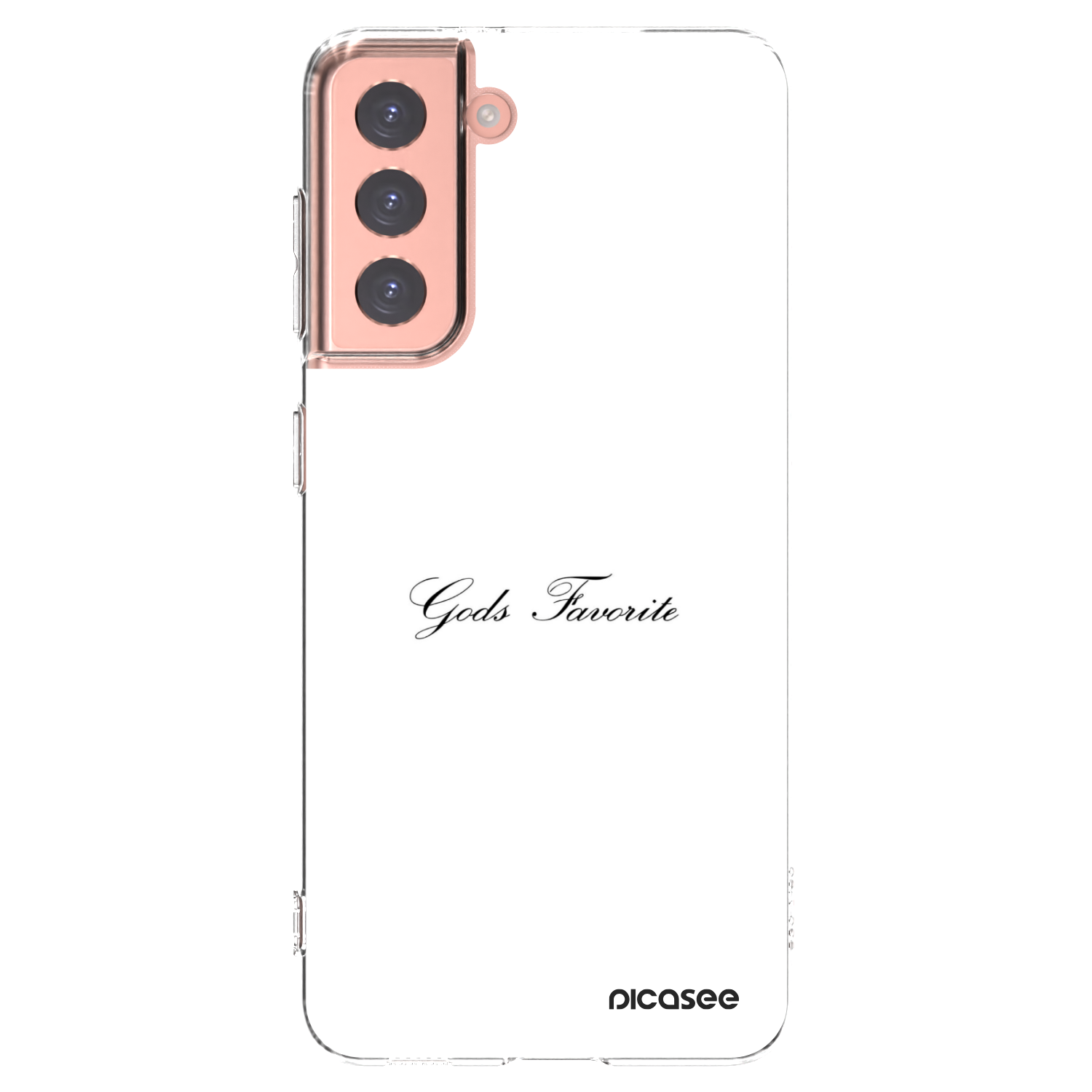 Picasee διαφανής θήκη σιλικόνης Samsung Galaxy S21 5G G991B - Gods Favorite