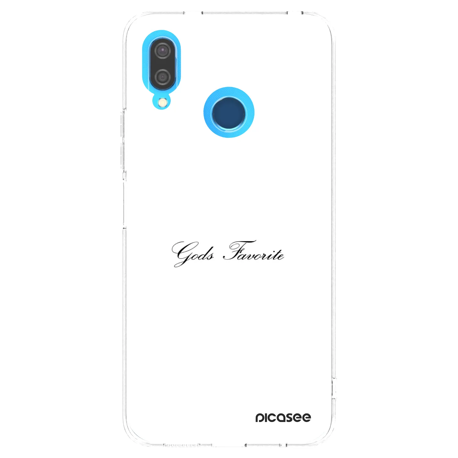 Picasee διαφανής θήκη σιλικόνης Huawei P20 Lite - Gods Favorite
