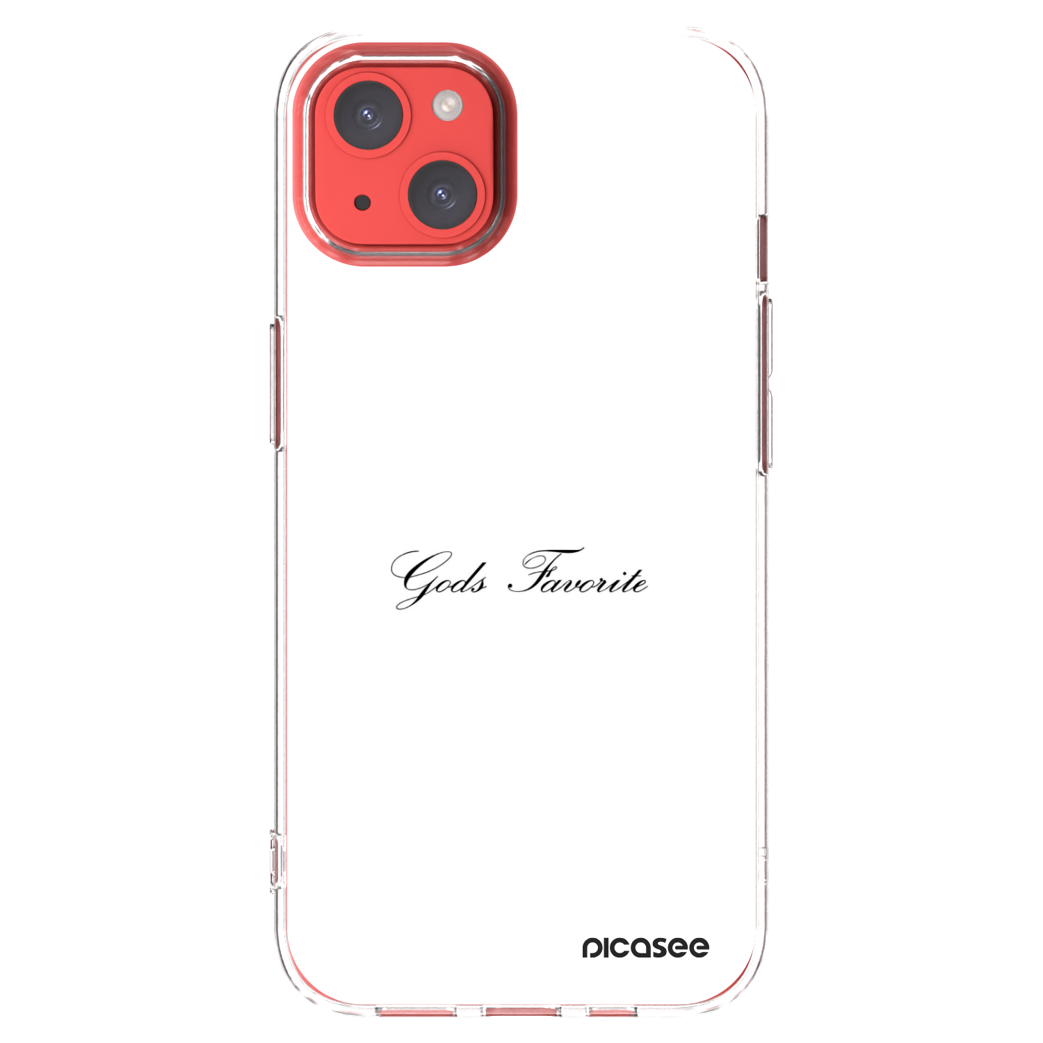 Picasee διαφανής θήκη σιλικόνης Apple iPhone 13 - Gods Favorite
