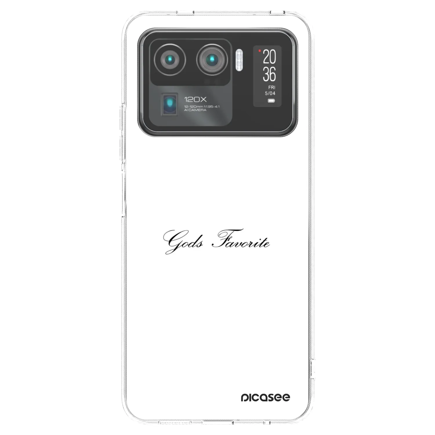 Picasee διαφανής θήκη σιλικόνης Xiaomi Mi 11 Ultra - Gods Favorite