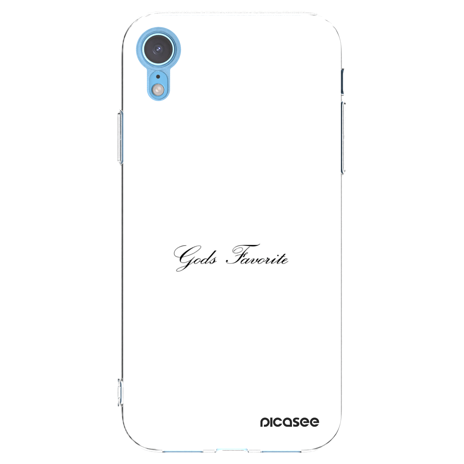 Picasee διαφανής θήκη σιλικόνης Apple iPhone XR - Gods Favorite