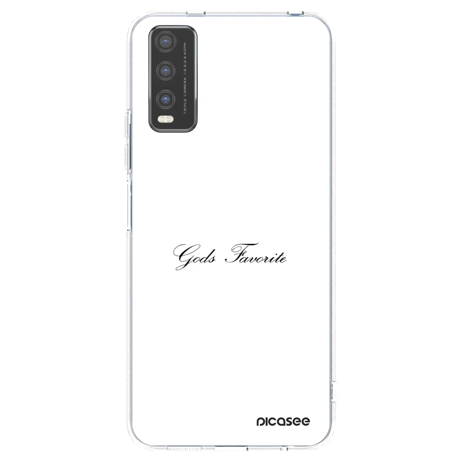 Picasee διαφανής θήκη σιλικόνης Vivo Y20s - Gods Favorite
