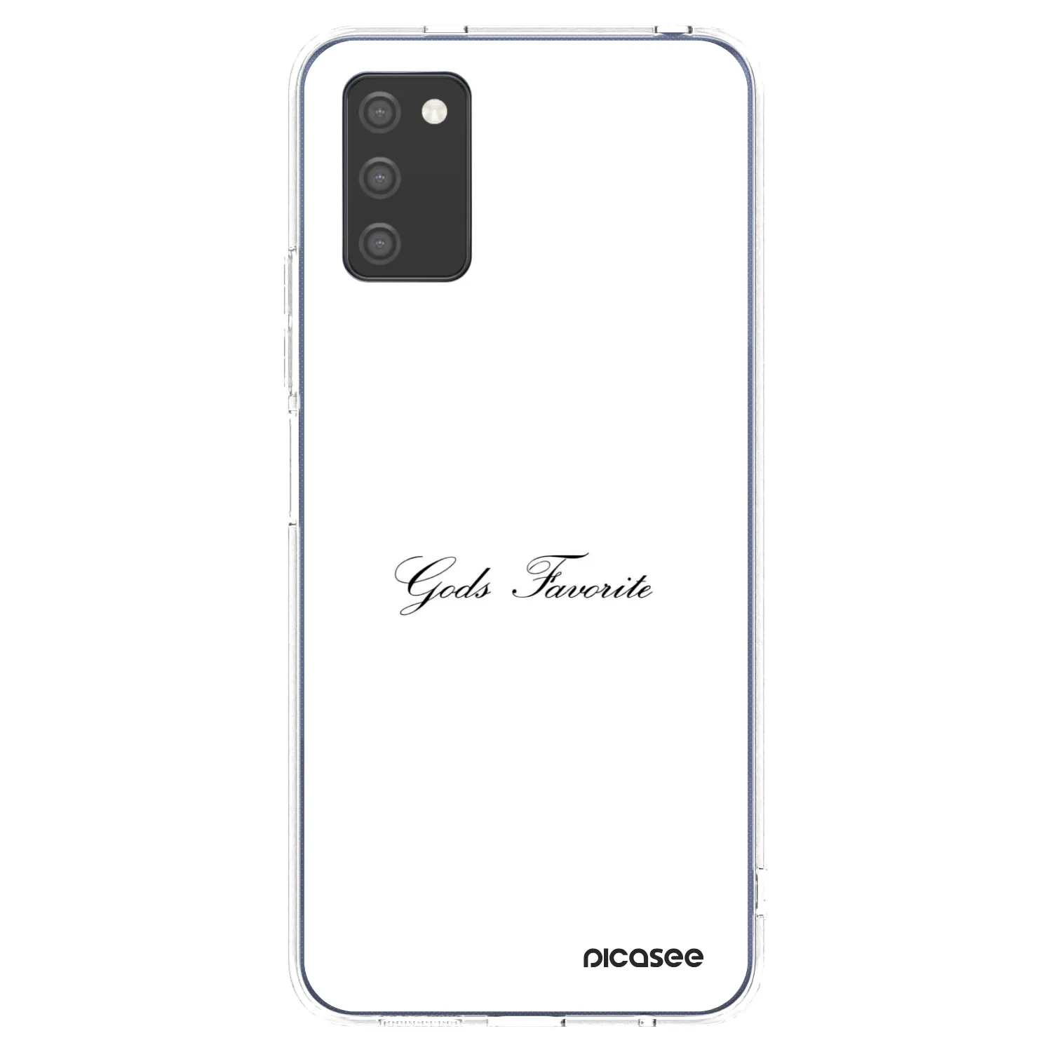 Picasee διαφανής θήκη σιλικόνης Samsung Galaxy A03s A037G - Gods Favorite